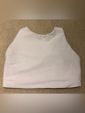 Athleta White Stretch sports bra